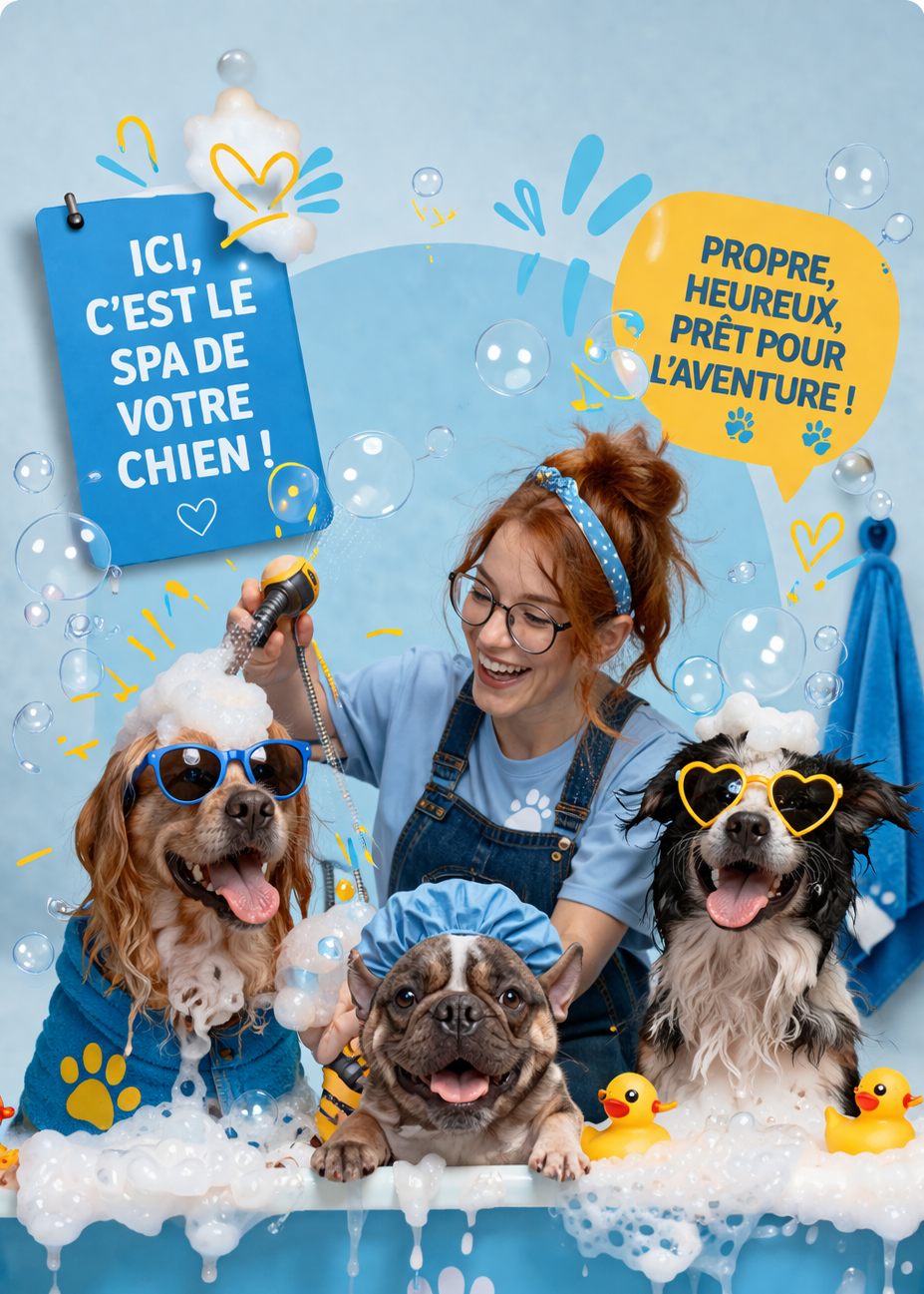 dog wash propre et confortable Plouharnel